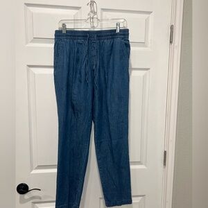 Gloria Vanderbilt Jeans Womens Small Blue Elastic‎ Waist Casual